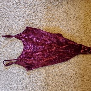 Bozzolo velvet bodysuit